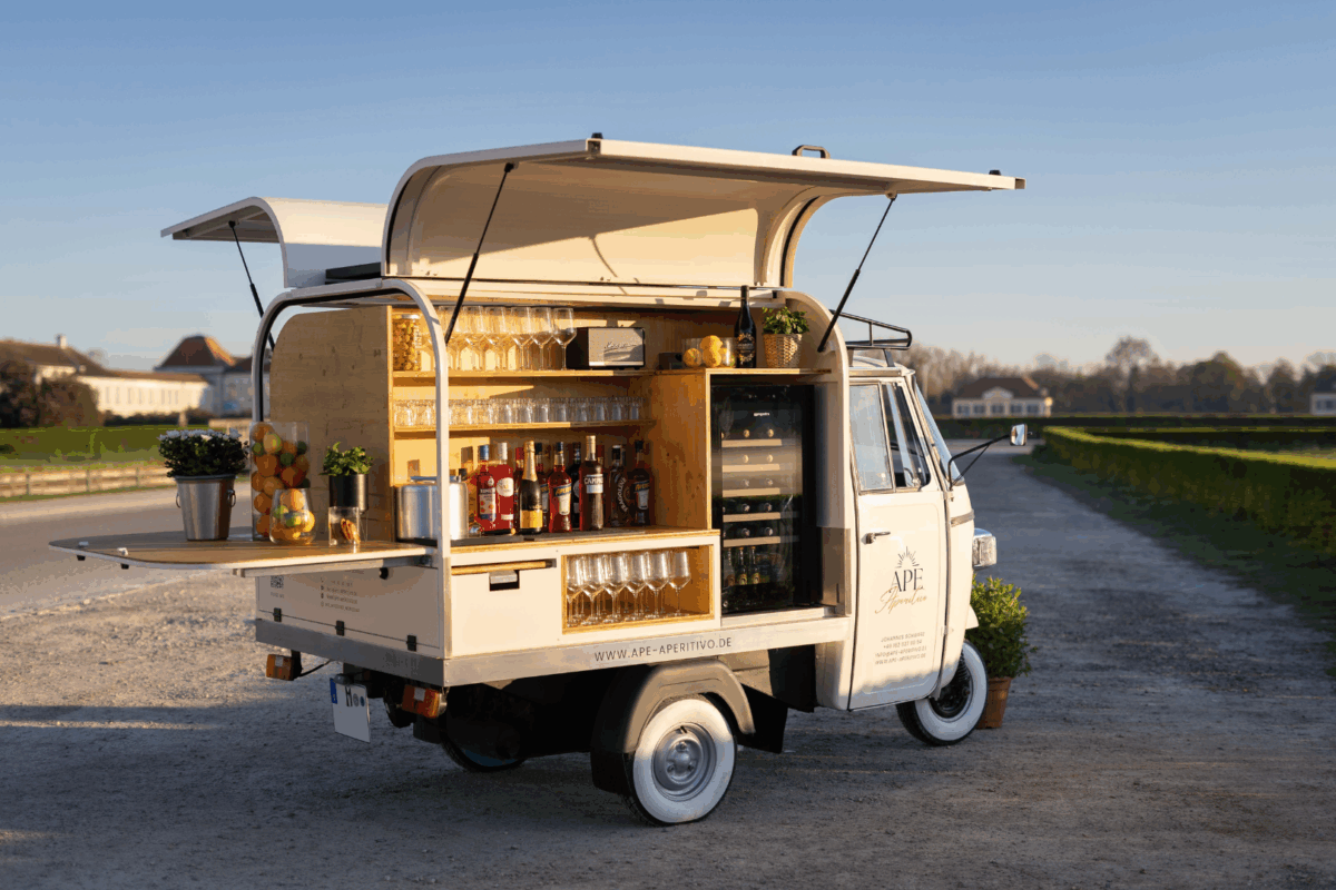 Home | Ape Aperitivo - Mobile Bar | Dolce Vita auf drei Rädern
